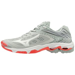 Mizuno Wave Lightning Z5 Παπουτσια Βολλευ Γυναικεια - Γκρι